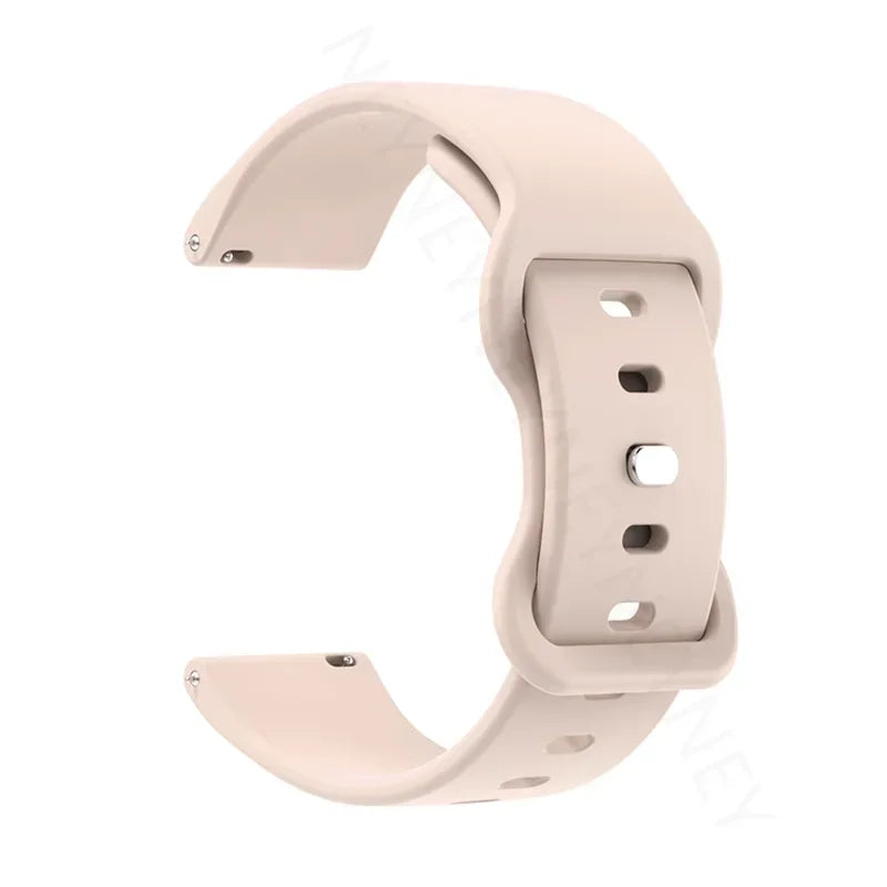 Sport 20mm watch band For Amazfit GTS 4/4 mini/3/2/2e Soft correas silicone bracelet for amazfit bip 3/3 pro/Bip U-S-lite straps