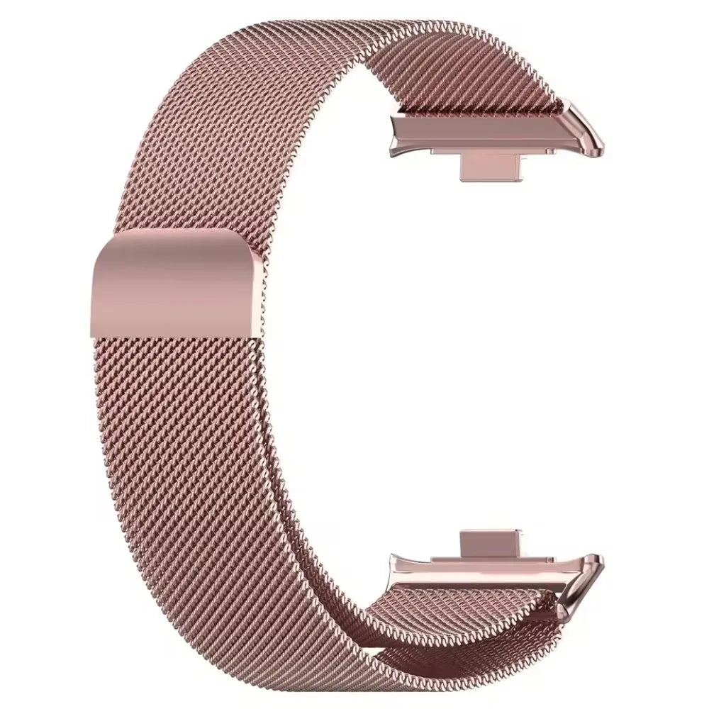 Milanese Metal Strap for Xiaomi Mi Band 9 Pro/Mi Band 8 Pro Magnetic Breathable Replaceable Bracelet for Redmi Watch 4/5 Correa