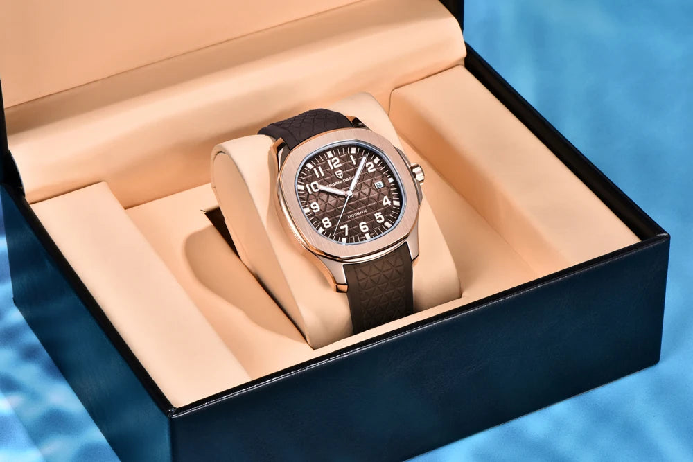 2026 New PAGANI DESIGN Men's Watches Luxury Mechanical Wristwatch 8215 Automatic Watch Man AR Sapphire Waterproof Super Luminous