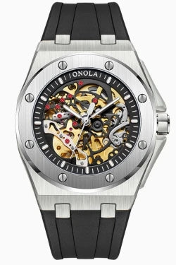 ONOLA Men Automatic Watch Luxury Brand Fashion Luminous Waterproof Mechanical Watches Men Military Sports Watches Gifts for Men