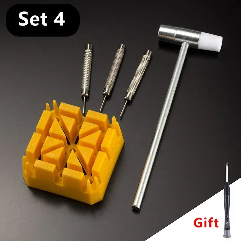 NEW Watch Link Removal Kit Resizing Tool for Bracelet Adjustment&Replacement,Pin Remover for Sizing Strap Watch Adjuster