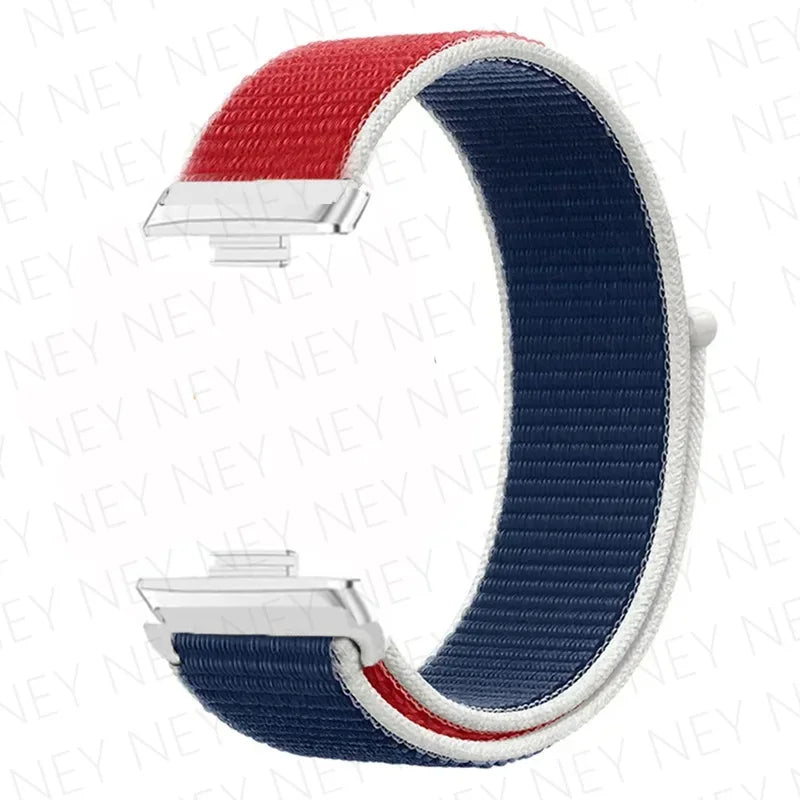 Breathable band For huawei watch fit 3 strap smart wristband Sport Nylon loop Watchbands bracelet correa huawei fit3 Accessories