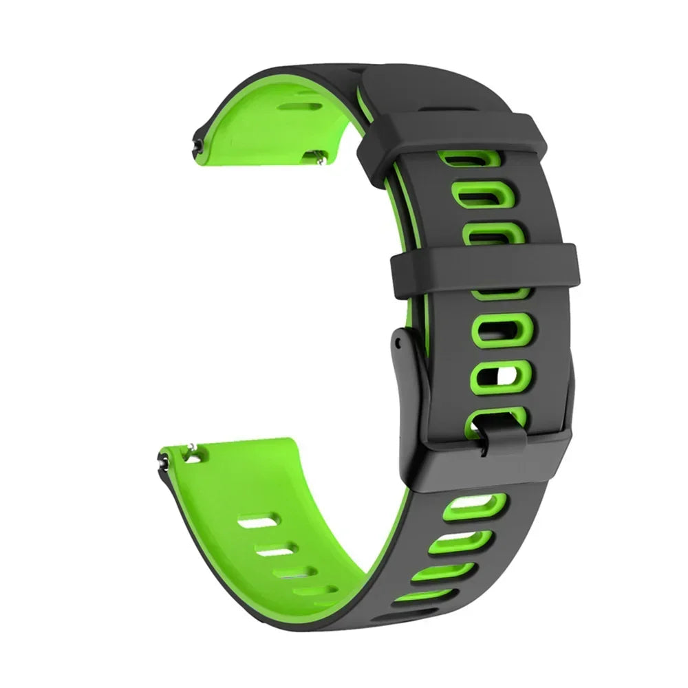 22mm 20mm Silicone Strap For Amazfit Bip 6 46mm Replacement Watchband For Amazfit BALANCE/GTR 4 3/GTS 4 2mini/Bip U Pro Bracelet
