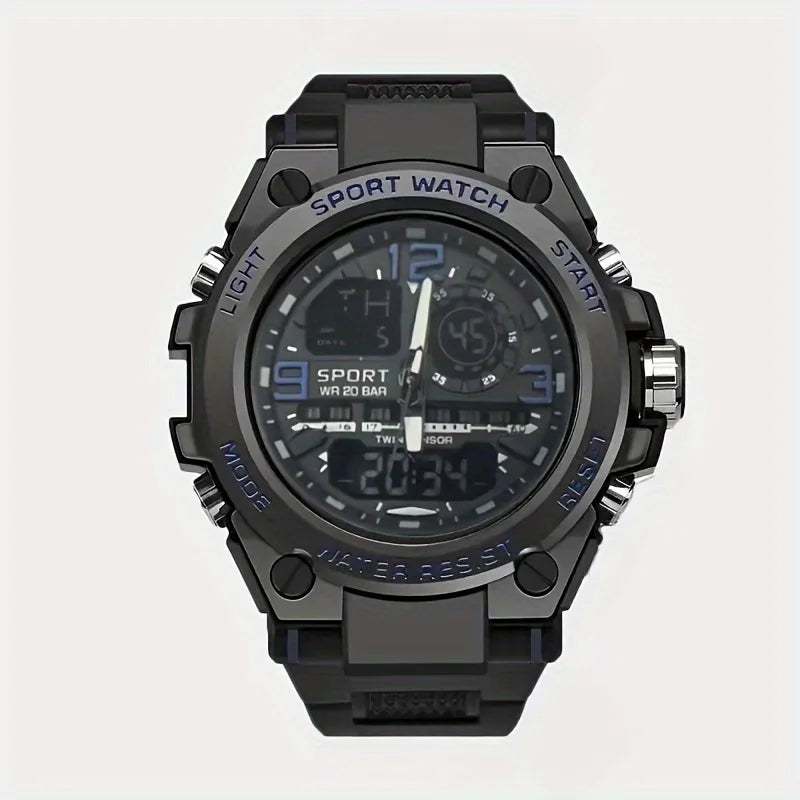 The Multi-functional Electronic Watch Korean Version Is Cool And Handsome Luminous Middle And High School Watch