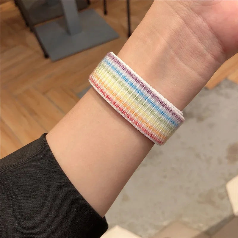 Breathable band For huawei watch fit 3 strap smart wristband Sport Nylon loop Watchbands bracelet correa huawei fit3 Accessories