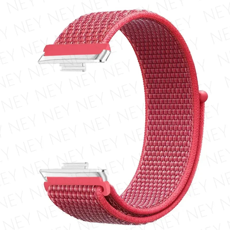 Breathable band For huawei watch fit 3 strap smart wristband Sport Nylon loop Watchbands bracelet correa huawei fit3 Accessories