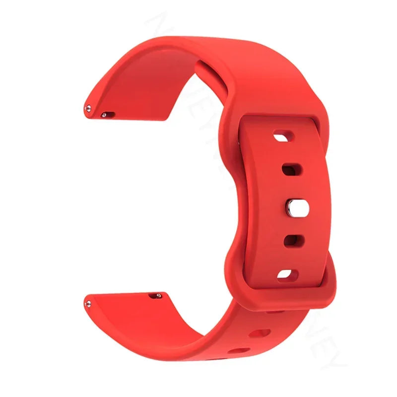 Sport 20mm watch band For Amazfit GTS 4/4 mini/3/2/2e Soft correas silicone bracelet for amazfit bip 3/3 pro/Bip U-S-lite straps