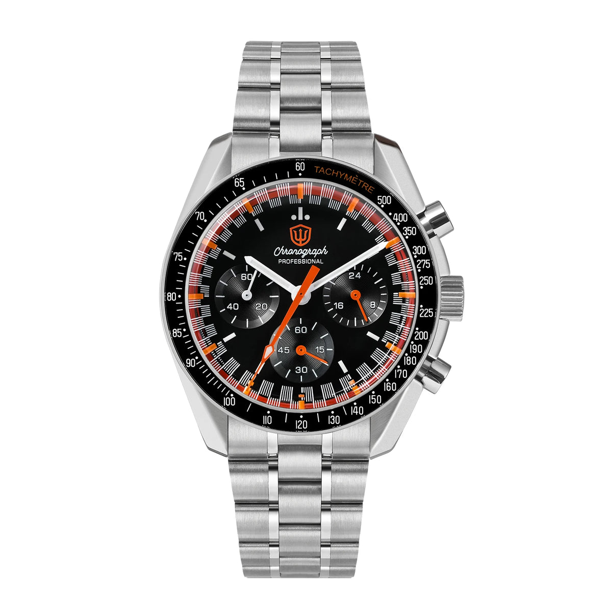 Watchdives New WD1863 Mechanical Quartz Wristwatch Multifunctional Chronograph VK63 Men Watch Bubble Sapphirewaterproof Reloj