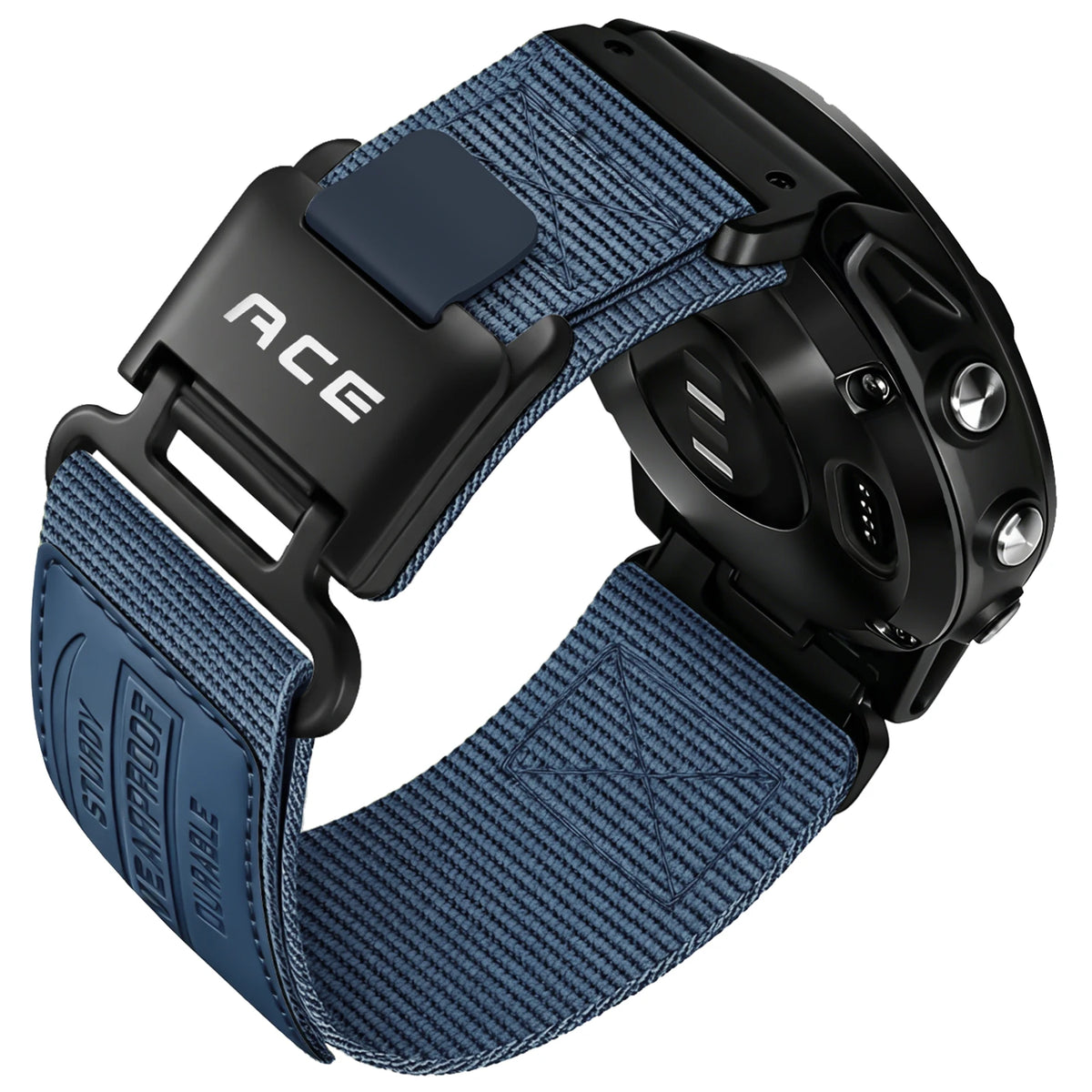 Compatible with Garmin Watch Band - 22mm/26mm Quick-Release Nylon Men's Strap, Suitable for Fenix 8/7/7X/6/5 Epix Gen2/Enduro3