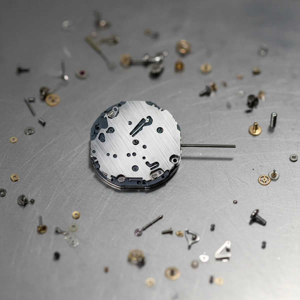 VH31 Sweep Second 3 Hands Japan Quartz Movement Tmi Time Module Movement Vh31b 110 ½ Ligne Quartz Movement Three Hands1/4 Cen