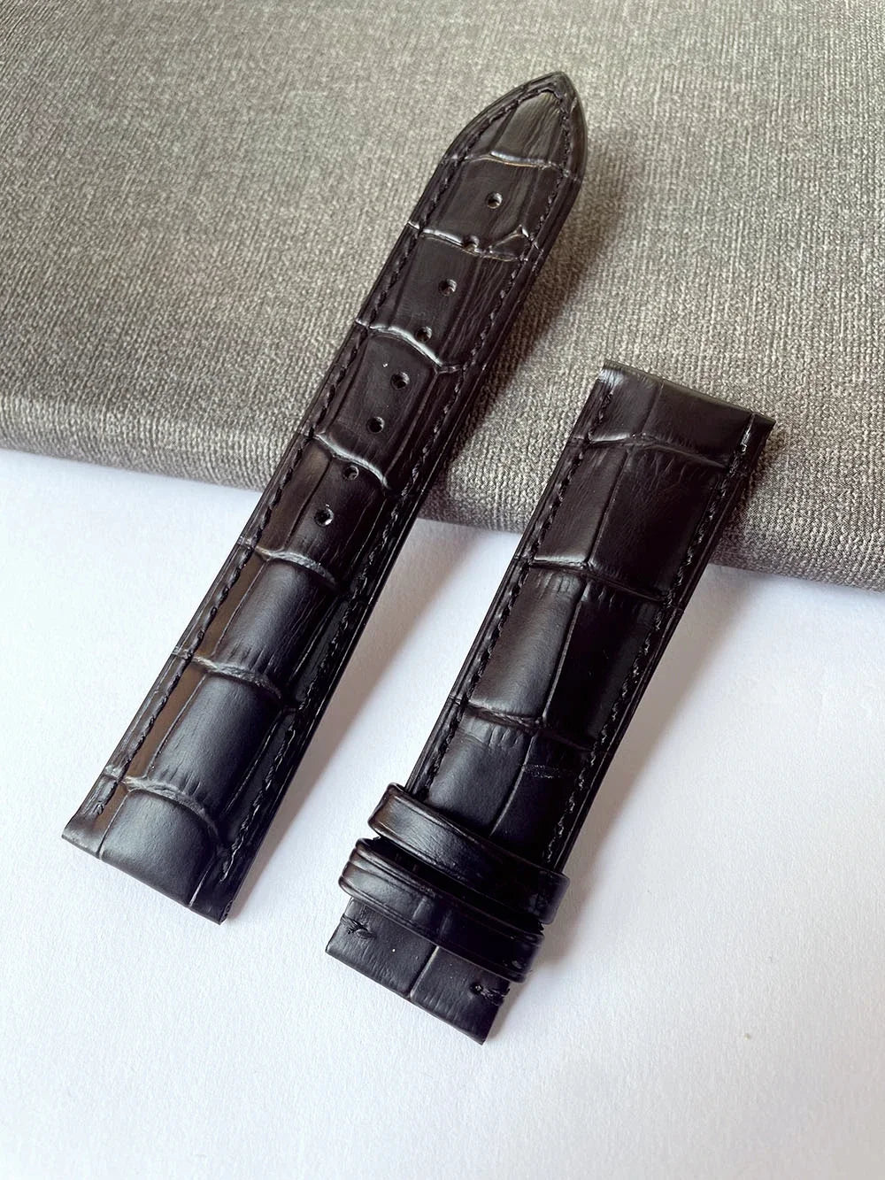 Crocodile Pattern Watchband for Patek Grenade 5167Ax Butterfly Buckle Men and Women 19/20mm 22mm 24mm leather strap