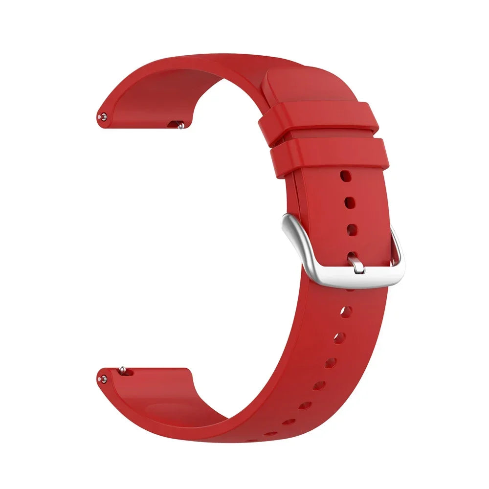 Watch Strap For Haylou watch R8 S8 / Watch 2 Pro (LS02 Pro)/RT3 RS3 GST/RS4 Plus/LS02 Silicone Wristband 20mm 22mm Band Bracelet