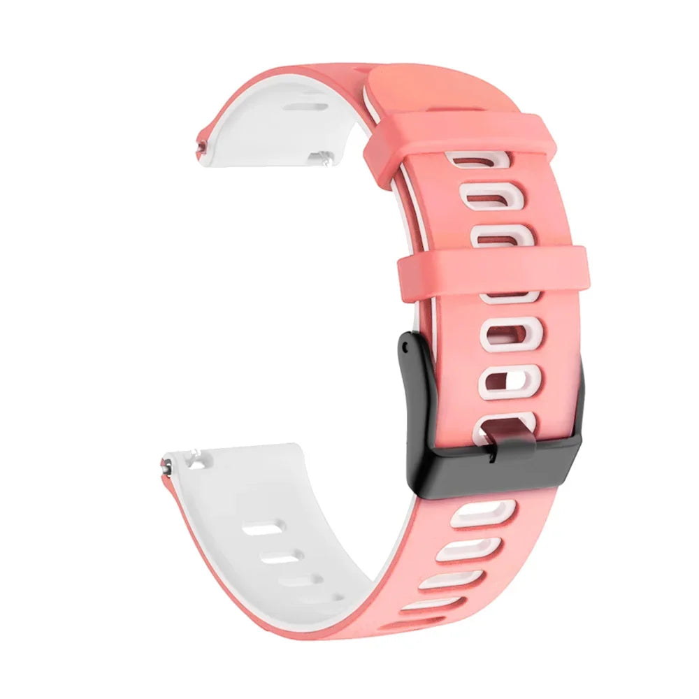 22mm 20mm Silicone Strap For Amazfit Bip 6 46mm Replacement Watchband For Amazfit BALANCE/GTR 4 3/GTS 4 2mini/Bip U Pro Bracelet