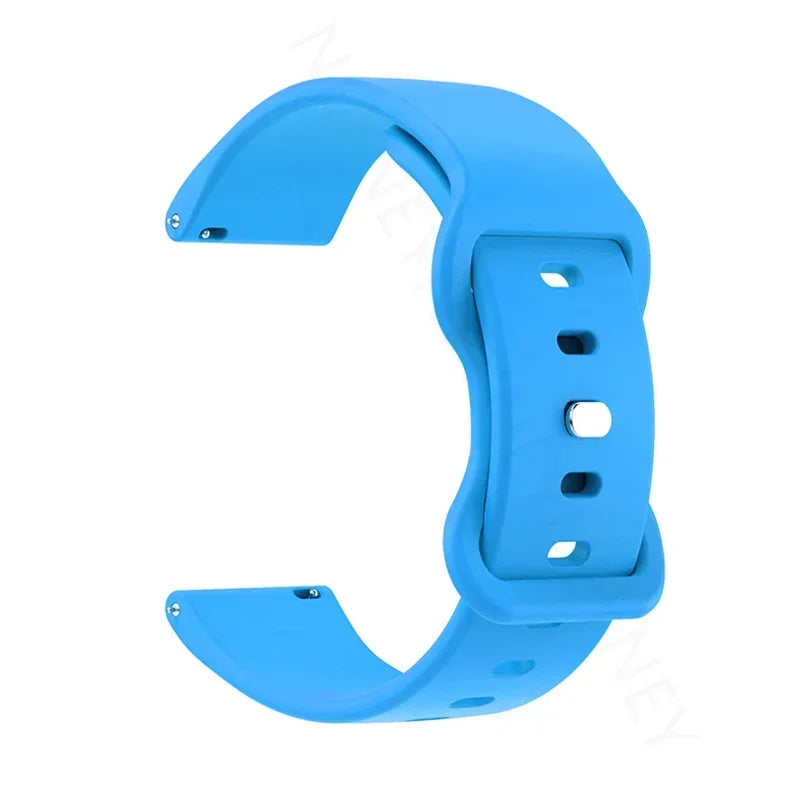 Sport 20mm watch band For Amazfit GTS 4/4 mini/3/2/2e Soft correas silicone bracelet for amazfit bip 3/3 pro/Bip U-S-lite straps