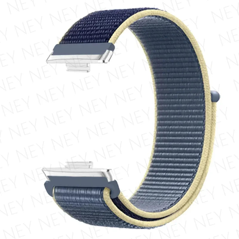 Breathable band For huawei watch fit 3 strap smart wristband Sport Nylon loop Watchbands bracelet correa huawei fit3 Accessories