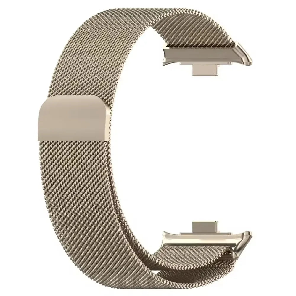 Milanese Metal Strap for Xiaomi Mi Band 9 Pro/Mi Band 8 Pro Magnetic Breathable Replaceable Bracelet for Redmi Watch 4/5 Correa