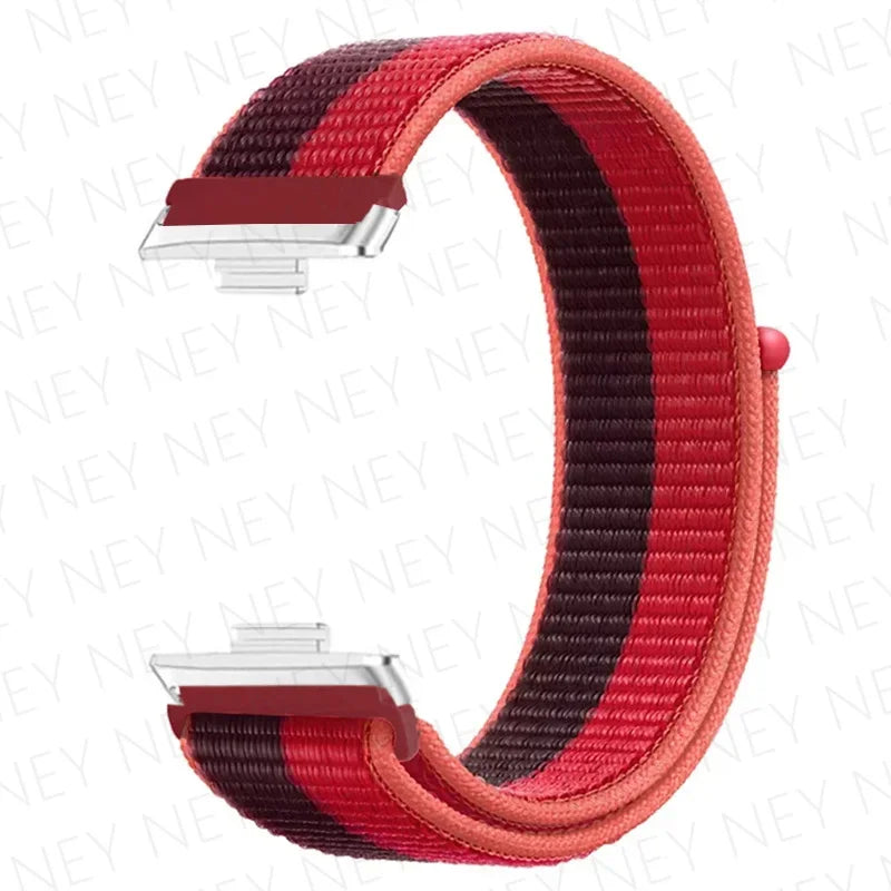 Breathable band For huawei watch fit 3 strap smart wristband Sport Nylon loop Watchbands bracelet correa huawei fit3 Accessories