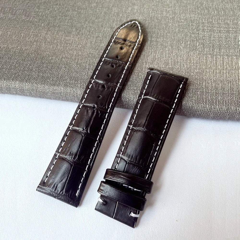 Crocodile Pattern Watchband for Patek Grenade 5167Ax Butterfly Buckle Men and Women 19/20mm 22mm 24mm leather strap