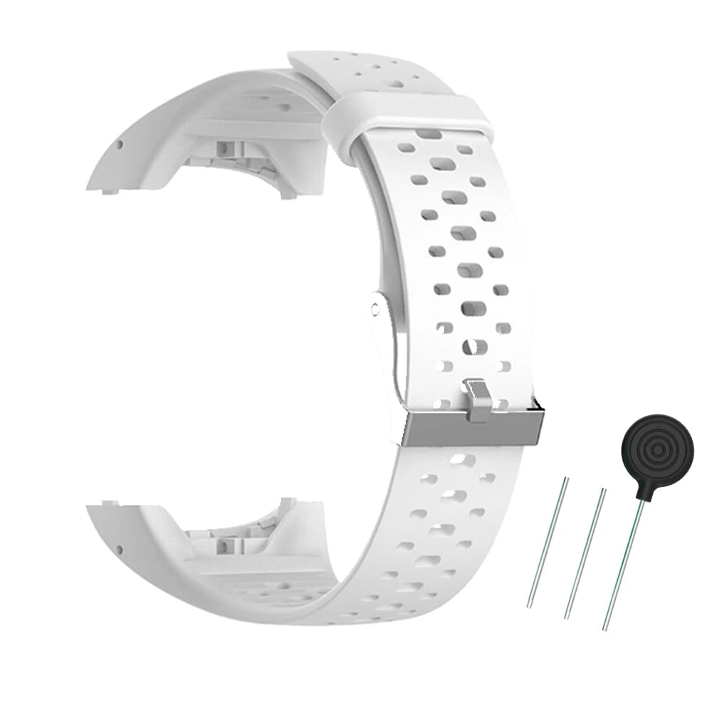 Watchband Suitable For POLAR M400 High Quality Silicone Strap With Tools For POLAR M430 Wristband With Holes