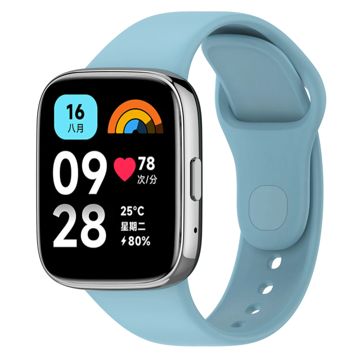 Official Wrist Strap For Xiaomi Redmi Watch 3 Soft Silicone Replacement Bracelet Color Strap For Redmi Watch3 active Wristband