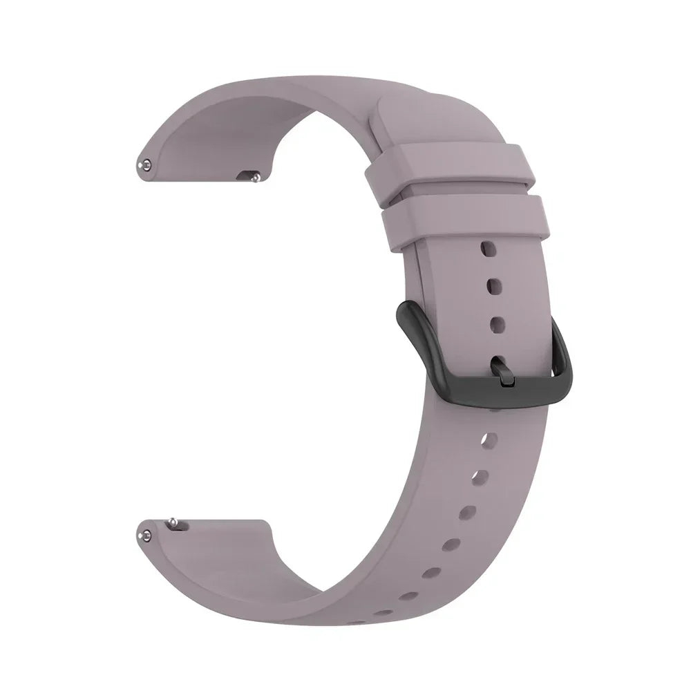 20MM Silicone Strap For Amazfit Bip S Smart Watch Band for Amazfit GTS 4 2 mini 3 2E Bracelet Bip 5 3 Pro/U Pro/GTR 42mm Correa